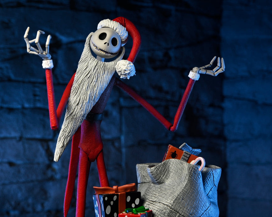 Disney Tim Burton's The Nightmare Before Christmas Ultimate Santa Jack 7-Inch Scale Action Figure