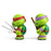 Teenage Mutant Ninja Turtles Raphael & Donatello 3-Inch Vinyl Figure 2-Pack