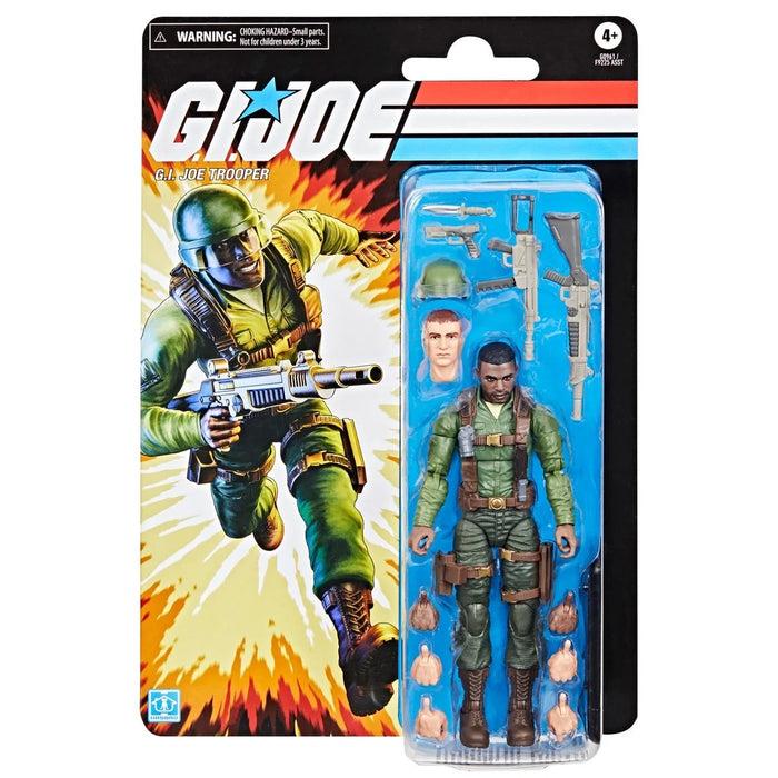 G.I. Joe Classified Series Retro Cardback G.I. Joe Trooper 6-Inch Action Figure