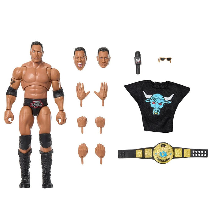 WWE Ultimate Edition Greatest Hits 2024 Wave 2 The Rock Action Figure