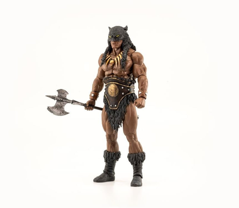 Fire and Ice 1:12 Scale Dark Wolf Action Figure