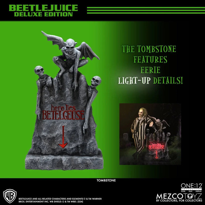 Mezco One:12 Collective Beetlejuice Deluxe Edition Action Figure