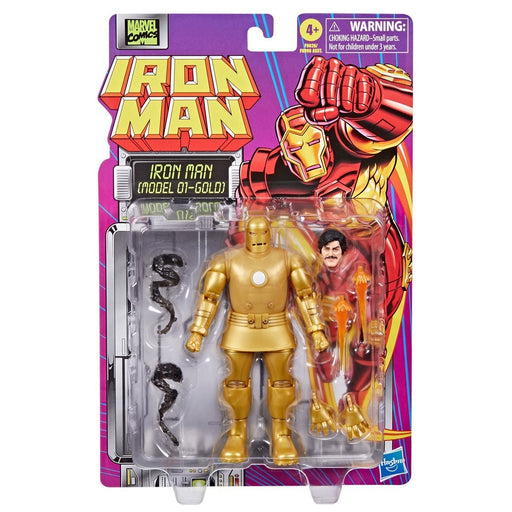 Iron Man Marvel Legends Iron Man (Model 01 Gold) 6-Inch Action Figure