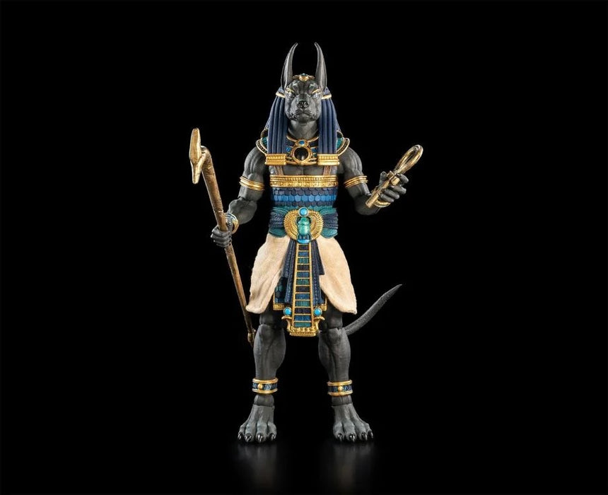 Figura Obscura: Anubis, Gods of Ancient Egypt (Black and Blue) Action Figure