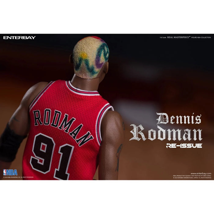 DENNIS RODMAN CHICAGO BULLS スウェツト今でわ希少 NBA Chicago Bulls Dennis Rodman Real Masterpiece 1/6 Scale