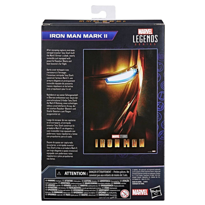 Marvel Legends The Infinity Saga Iron Man Mark II 6-Inch Action Figure