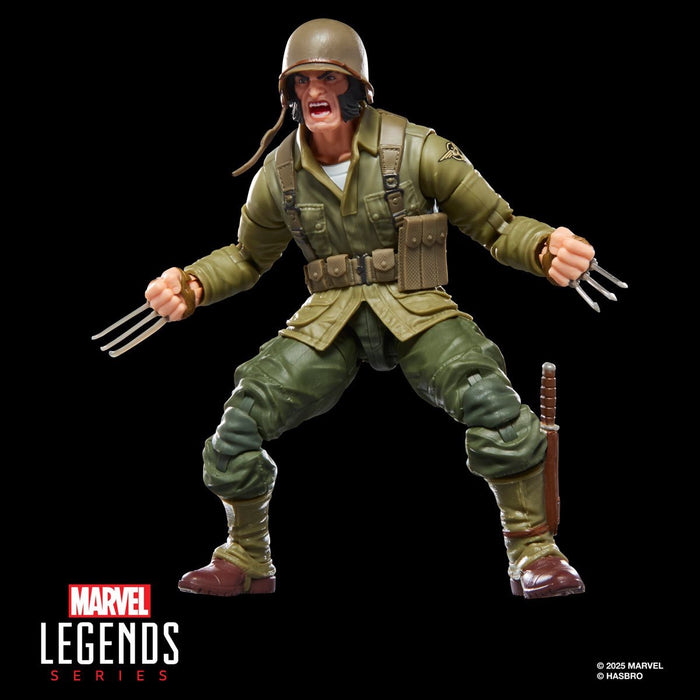 Marvel Legends Series Wolverine (WWII Logan) X-Men Comics 6-Inch Action Figure