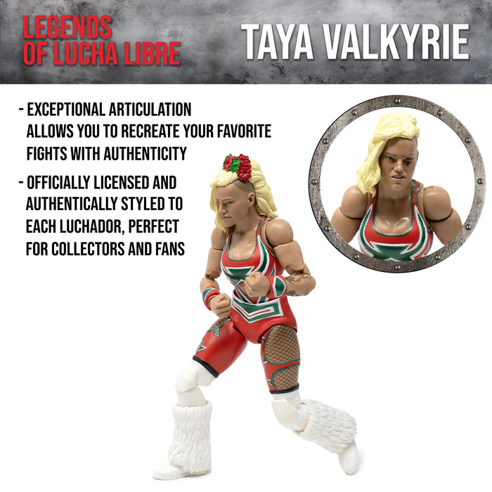 Legends of Lucha Libre Premium Collector Taya Valkyrie Action Figure