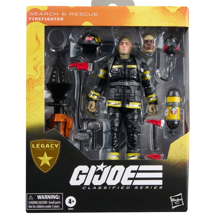 G.I. Joe Classified Series Search & Rescue Firefighter 6-Inch Action Figure