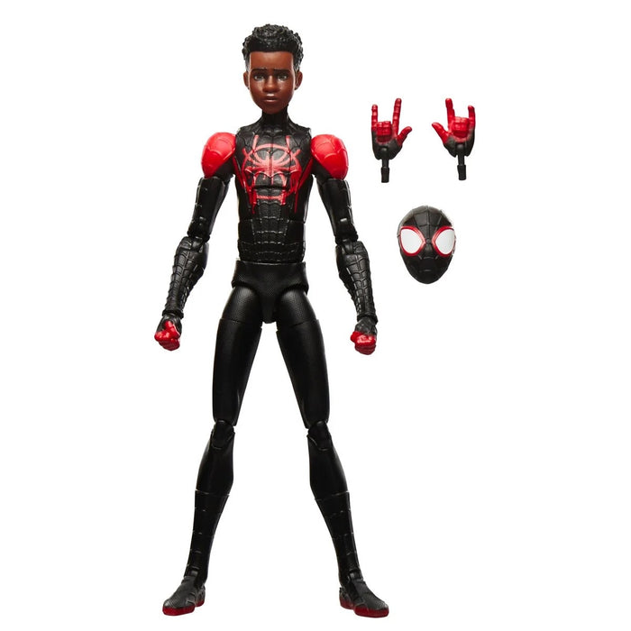 Spider-Man Across the Spider-Verse Marvel Legends Miles Morales 6-Inch Action Figure