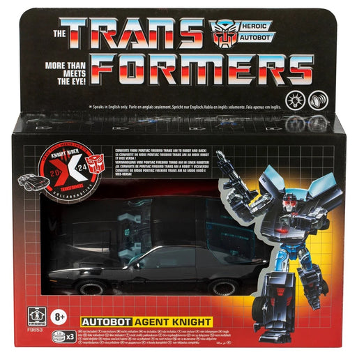 Transformers x Knight Rider Collaborative Autobot Agent Knight Action Figure