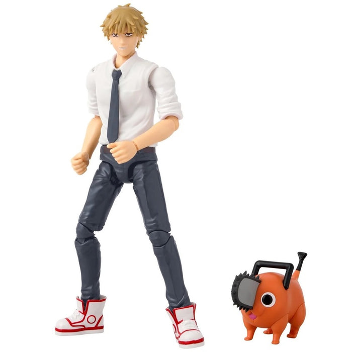 Chainsaw Man Anime Heroes Denji and Pochita Action Figure