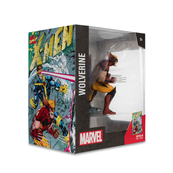 Marvel Wave 1 Wolverine X-Men #1 1:10 Scale Posed Figure with Scene