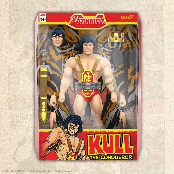 Conan the Barbarian ULTIMATES! Kull the Conqueror (Comic) 7-Inch Action Figure