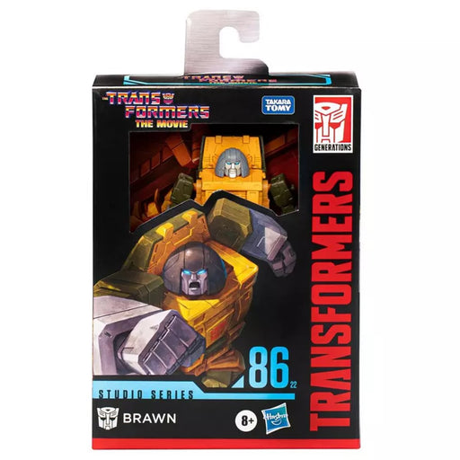 Transformers Studio Series 86 Premier Deluxe Brawn 4 1/2-Inch Scale Action Figure