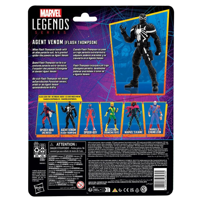 Spider-Man Marvel Legends Agent Venom (Flash Thompson) 6-Inch Action Figure