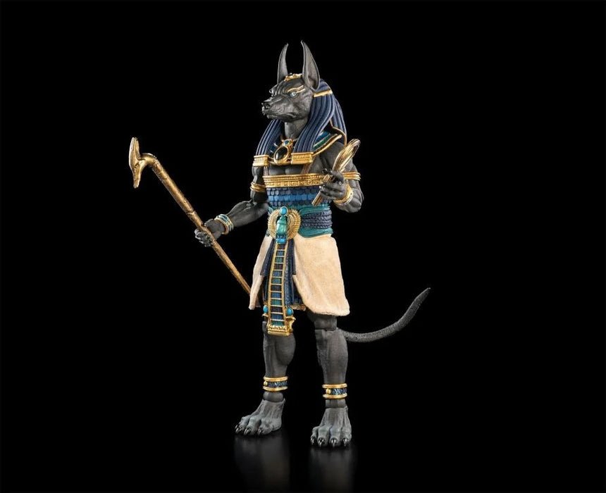 Figura Obscura: Anubis, Gods of Ancient Egypt (Black and Blue) Action Figure