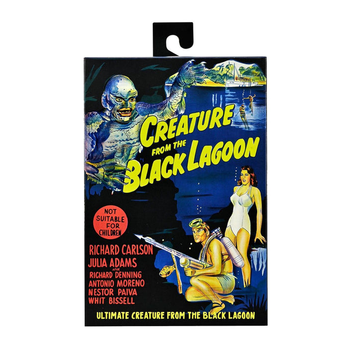 Universal Monsters Ultimate Creature from the Black Lagoon B&W 7-Inch Scale Action Figure