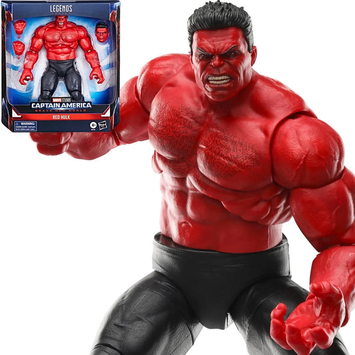 Captain America: Brave New World Red Hulk Deluxe 6-Inch Action Figure