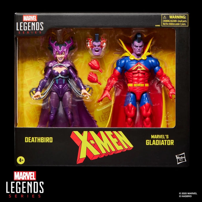X-Men Marvel Legends Series Deathbird & Marvel’s Gladiator 6-Inch Action Figure 2-Pack