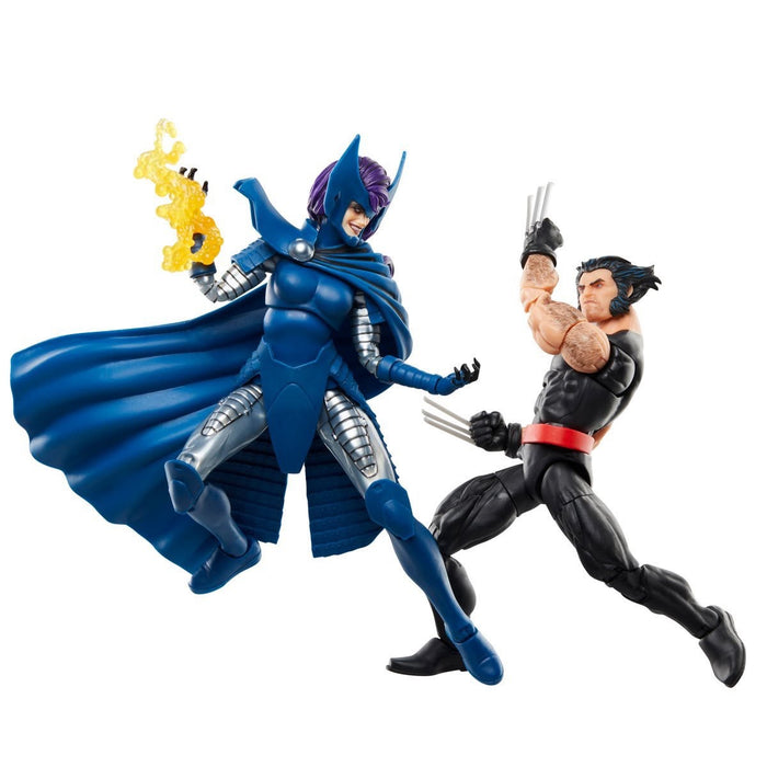 Marvel Legends Wolverine 50th Wolverine and Psylocke 6-Inch Action Figure 2-Pack