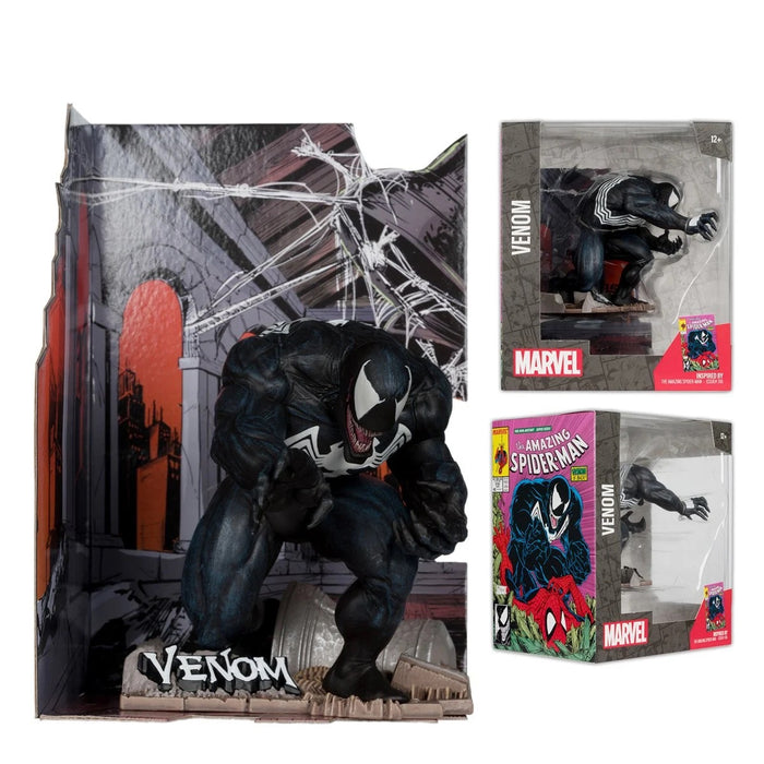 Marvel Wave 2 Venom The Amazing Spider-Man #316 1:10 Scale Posed Figure with Scene