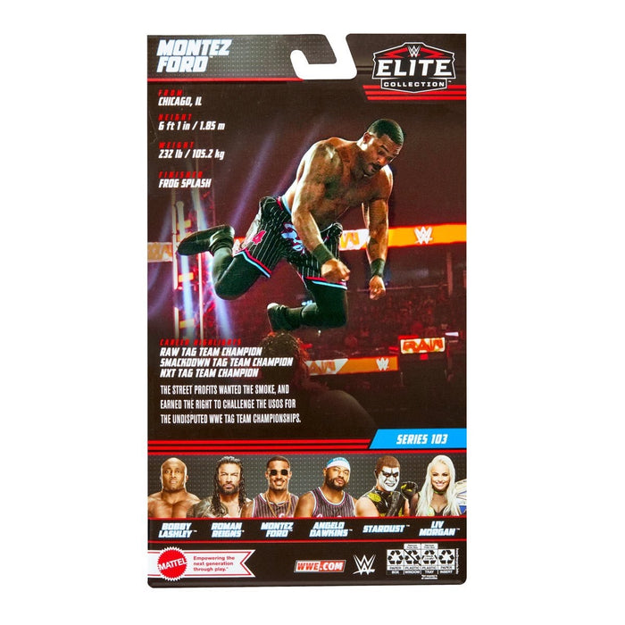 WWE Elite Collection Series 103 Montez Ford Action Figure