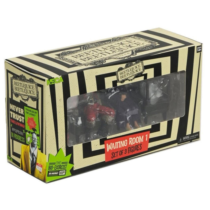 Beetlejuice, Beetlejuice Waiting Room 1 4-Piece Figure Set