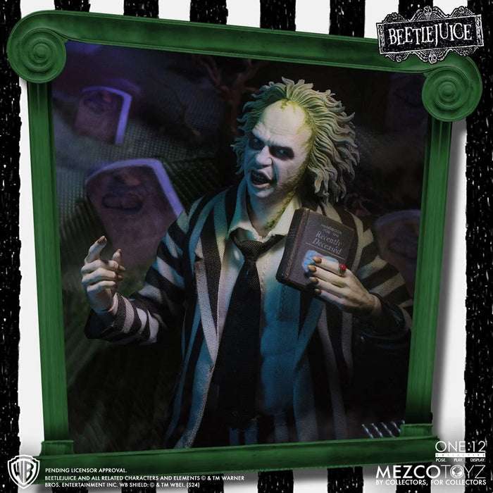 Mezco One:12 Collective Beetlejuice Deluxe Edition Action Figure