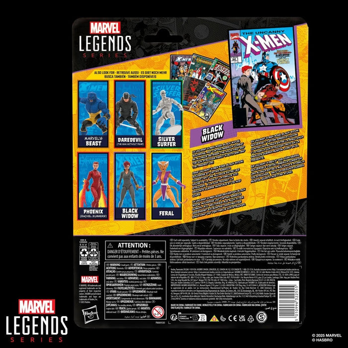 Black Widow Marvel Legends Series Black Widow 6-Inch Action Figure