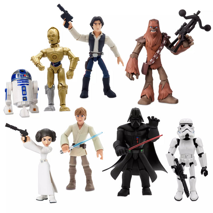 Star Wars A New Hope 8 Pack Action Figure Toybox Set Chubzzy