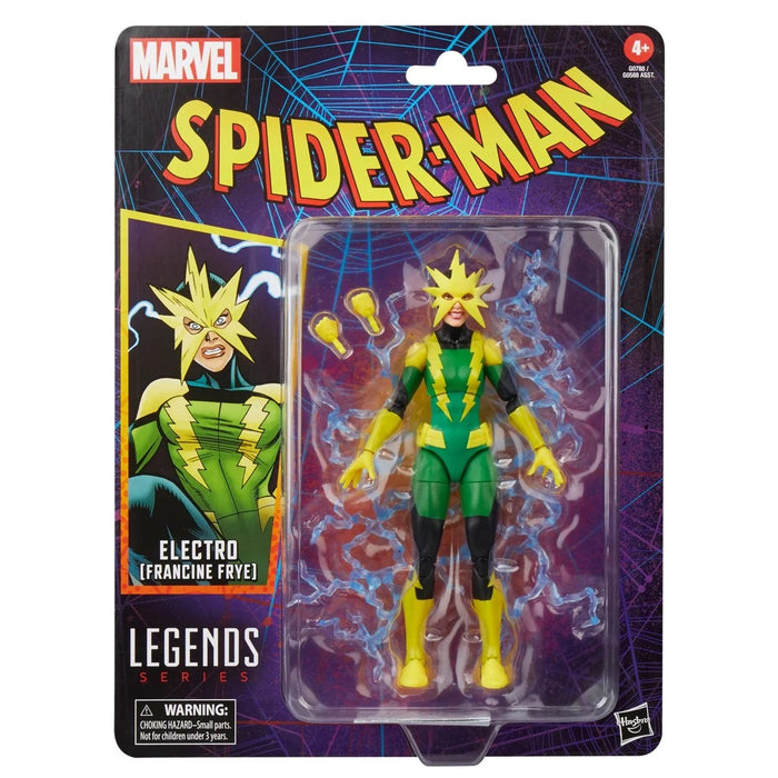 Spider-Man Marvel Legends Electro (Francine Frye) 6-Inch Action Figure