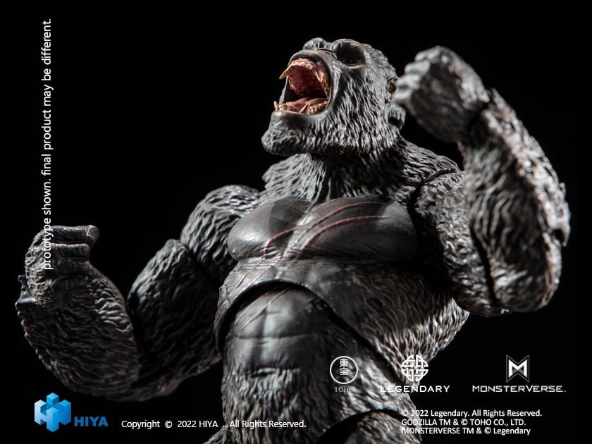 Godzilla vs. Kong Monsterverse Exquisite Basic Series Kong Action Figure