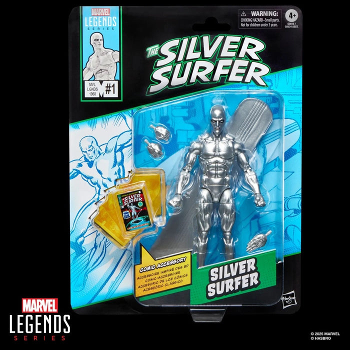 Fantastic Four Marvel Legends Series Silver Surfer 6-Inch Action Figure