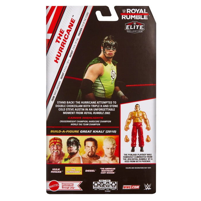 WWE 2025 Royal Rumble Elite The Hurricane Action Figure