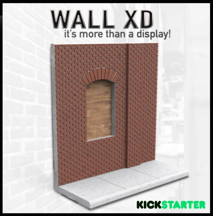 Wall XD 1/12 Scale (Finished Main Wall) Diorama