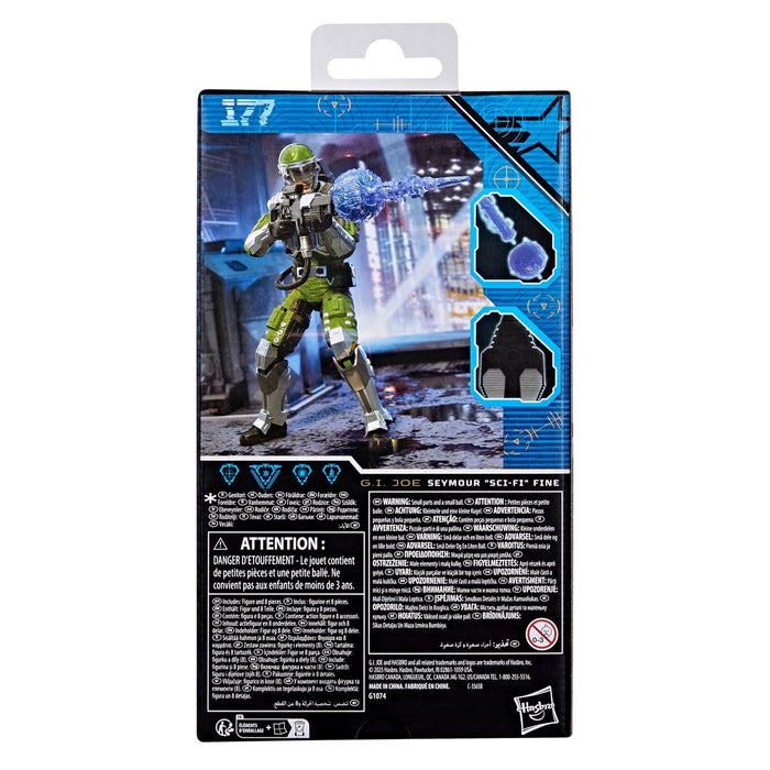 G.I. Joe Classified Series Seymour "Sci-Fi" Fine 6-Inch Action Figure