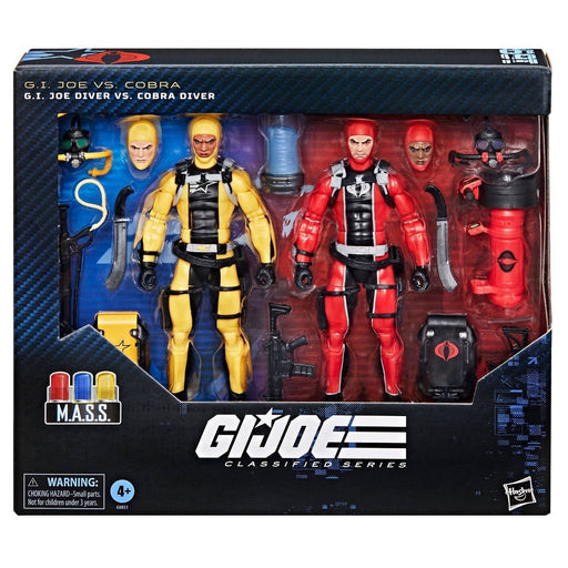 G.I. Joe Classified Series #169, G.I. Joe Diver Vs. Cobra Diver Action Figure 2-Pack