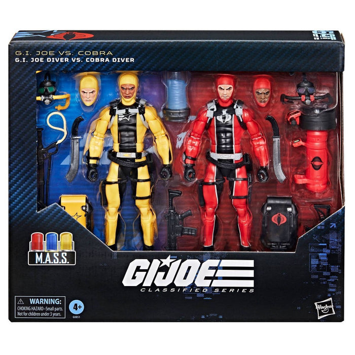 G.I. Joe Classified Series #169, G.I. Joe Diver Vs. Cobra Diver Action Figure 2-Pack