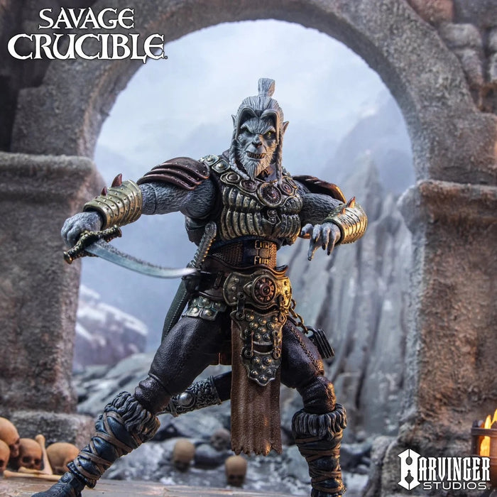 Savage Crucible Brynyar Vael Action Figure