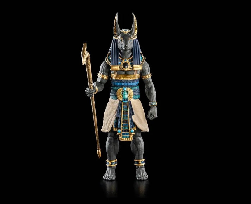 Figura Obscura: Anubis, Gods of Ancient Egypt (Black and Blue) Action Figure