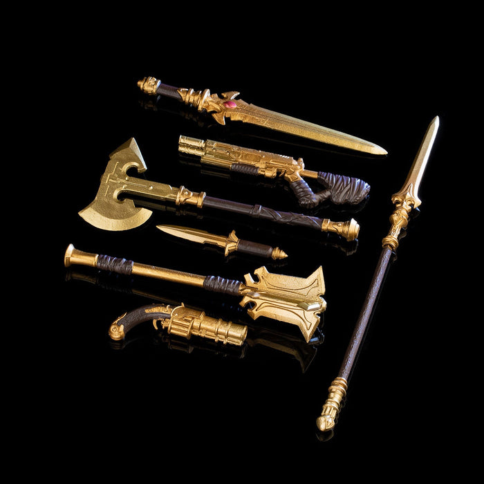 Animal Warriors of the Kingdom Primal Accessories Gold Weapons Set