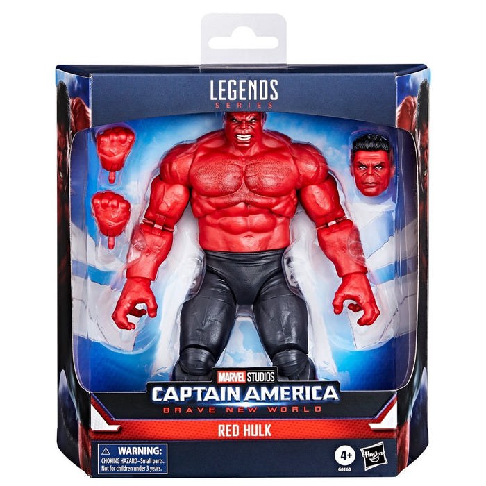 Captain America: Brave New World Red Hulk Deluxe 6-Inch Action Figure