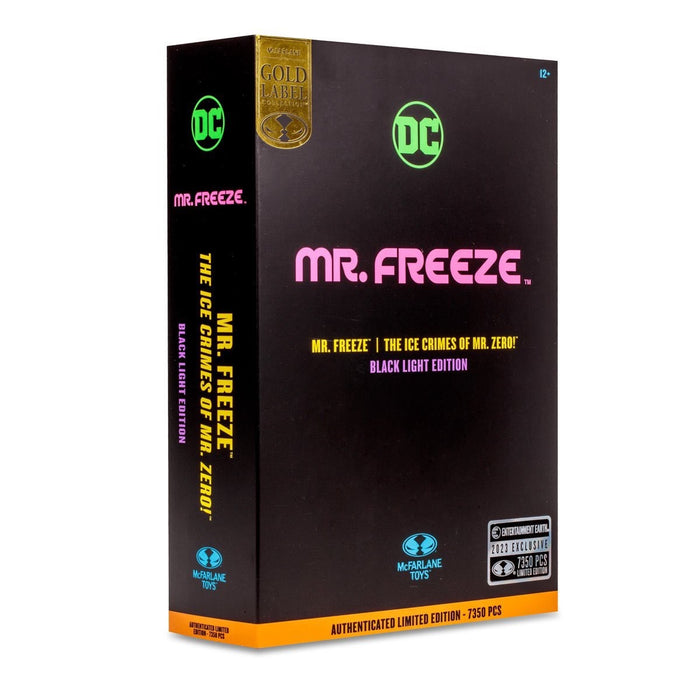 DC Multiverse Mr. Freeze Black Light Gold Label 7-Inch Scale Action Figure Exclusive
