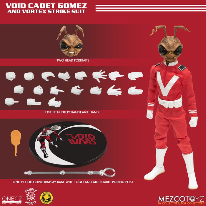 Mezco One:12 Collective Void Cadet Gomez and Vortex Strike Suit Figure