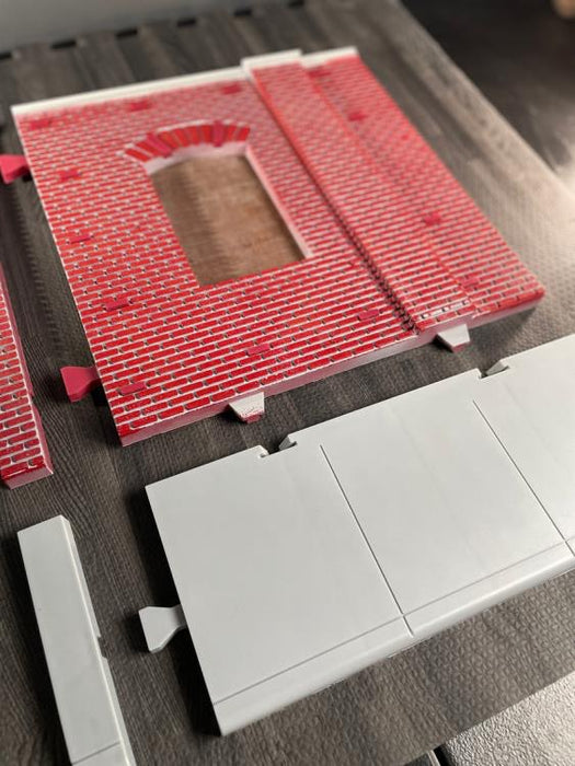 Wall XD 1/12 Scale (Finished Main Wall) Diorama