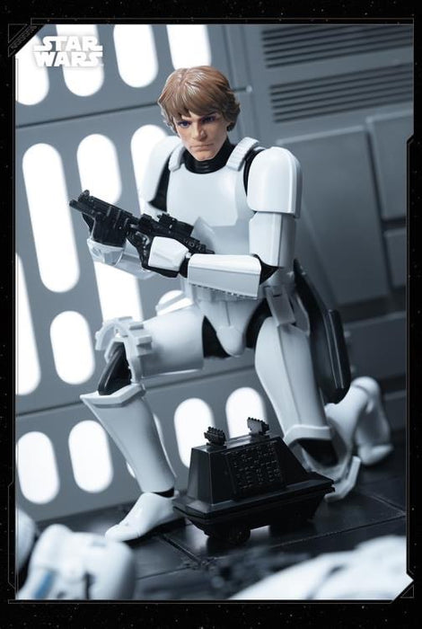 Blokees Star Wars: A New Hope Champion Class 04 Luke Skywalker (Stormtrooper Disguise) Model Kit