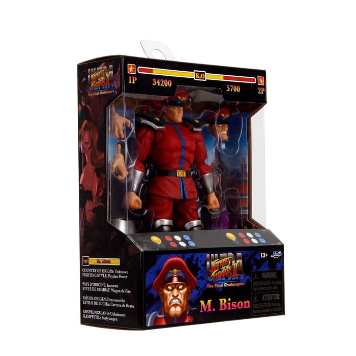 Ultra Street Fighter II M. Bison 6-Inch Scale Action Figure