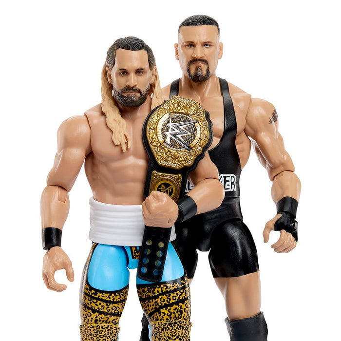 WWE Main Event Showdown Series 18 Bron Breakker vs Seth "Freakin" Rollins Action Figure 2-Pack