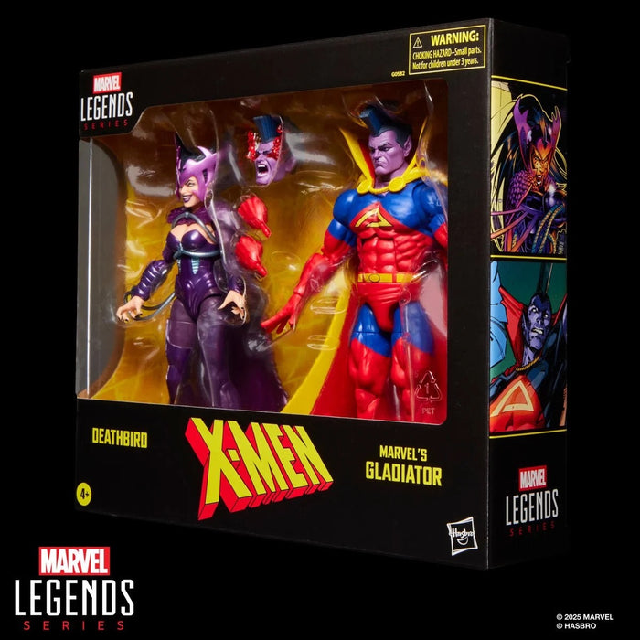 X-Men Marvel Legends Series Deathbird & Marvel’s Gladiator 6-Inch Action Figure 2-Pack
